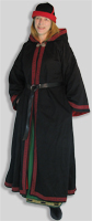 Long lined cloak